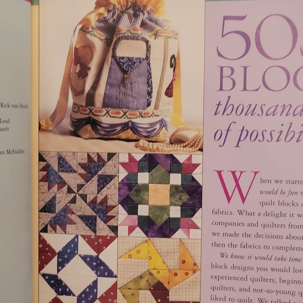 Better Homes & Gardens 505 Quilt Blocks - Plus 36 Beautiful Projects to Make. - Picture 4 of 5